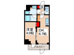 S-RESIDENCE錦糸町Southの物件間取画像